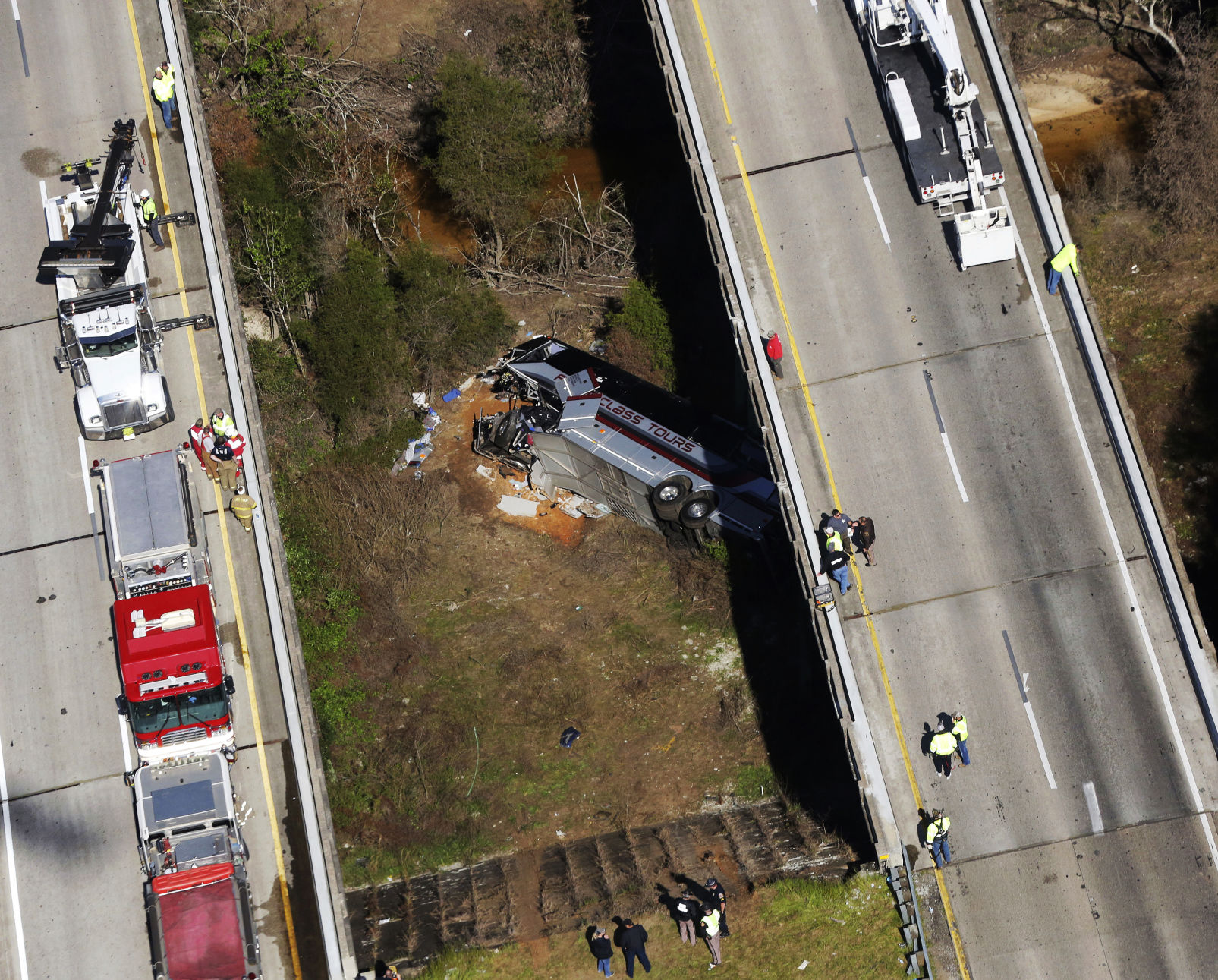 Tour Bus Crash